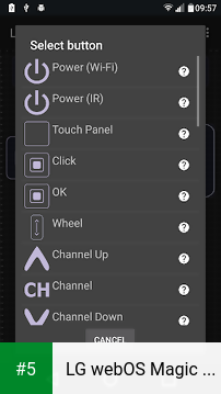 LG webOS Magic Remote app screenshot 5