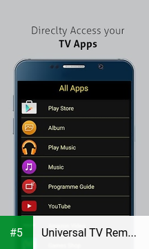 Universal TV Remote Control app screenshot 5