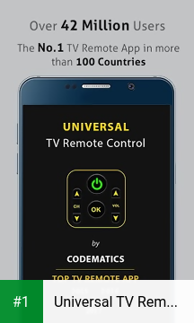 Universal TV Remote Control app screenshot 1