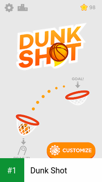 Dunk Shot app screenshot 1