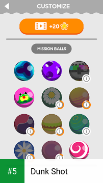 Dunk Shot app screenshot 5