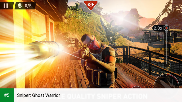 Sniper: Ghost Warrior app screenshot 5