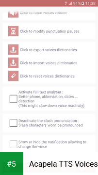 Acapela TTS Voices app screenshot 5