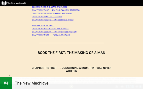The New Machiavelli apk screenshot 4