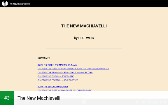 The New Machiavelli app screenshot 3