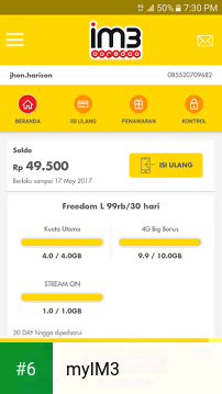 myIM3 apk screenshot 6