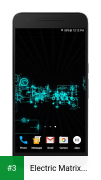 Electric Matrix Live Wallpaper app screenshot 3