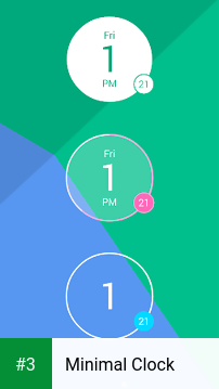 Minimal Clock app screenshot 3