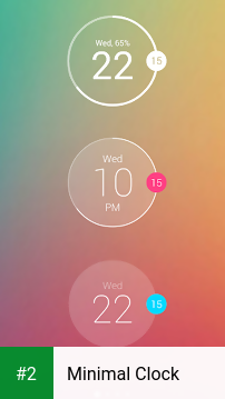 Minimal Clock apk screenshot 2