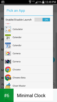 Minimal Clock apk screenshot 6