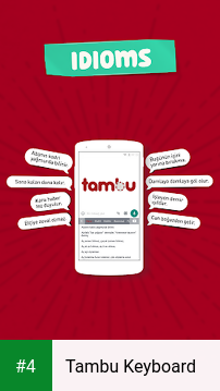 Tambu Keyboard apk screenshot 4