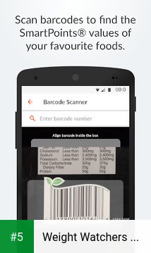 Weight Watchers Mobile app screenshot 5