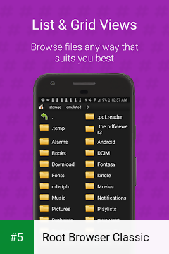 Root Browser Classic app screenshot 5