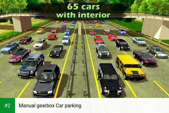 Manual gearbox Car parking apk screenshot 2
