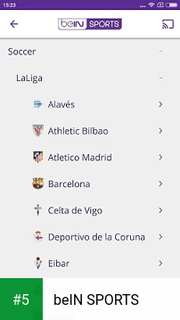 beIN SPORTS app screenshot 5
