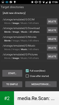 media.Re.Scan: media scanner for android2.3 to 7.1 apk screenshot 2