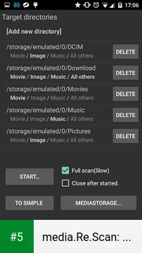 media.Re.Scan: media scanner for android2.3 to 7.1 app screenshot 5