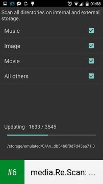 media.Re.Scan: media scanner for android2.3 to 7.1 apk screenshot 6