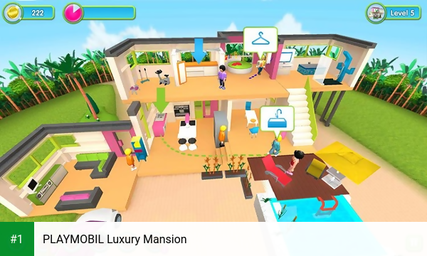 PLAYMOBIL Luxury Mansion app screenshot 1