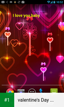 valentine's Day Live Wallpaper app screenshot 1