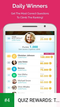 QUIZ REWARDS: Trivia Game, Free Gift Cards Voucher apk screenshot 4