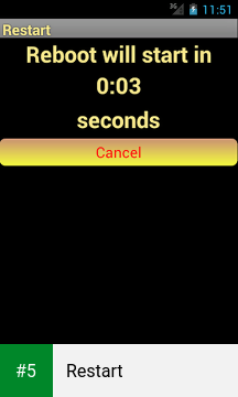 Restart app screenshot 5