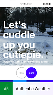 Authentic Weather app screenshot 5