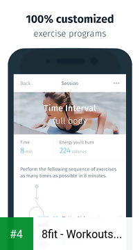 8fit - Workouts, Meal Planner & Personal Trainer apk screenshot 4