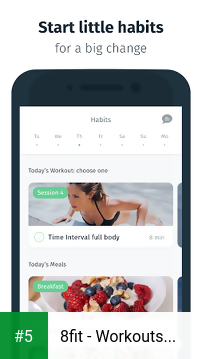 8fit - Workouts, Meal Planner & Personal Trainer app screenshot 5