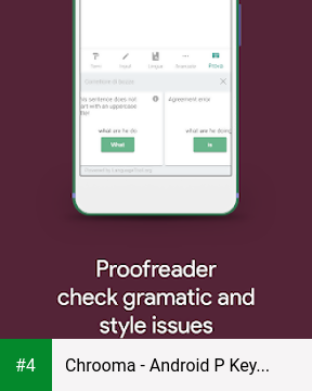 Chrooma - Android P Keyboard, Hydrogen, GIF,  Free apk screenshot 4