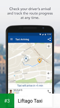 Liftago Taxi app screenshot 3