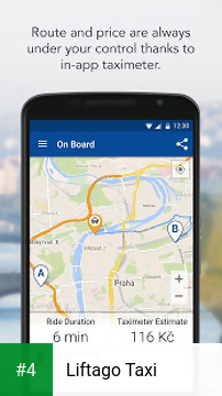 Liftago Taxi apk screenshot 4