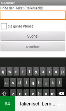 Italienisch Lernen &  Sprechen apk screenshot 4