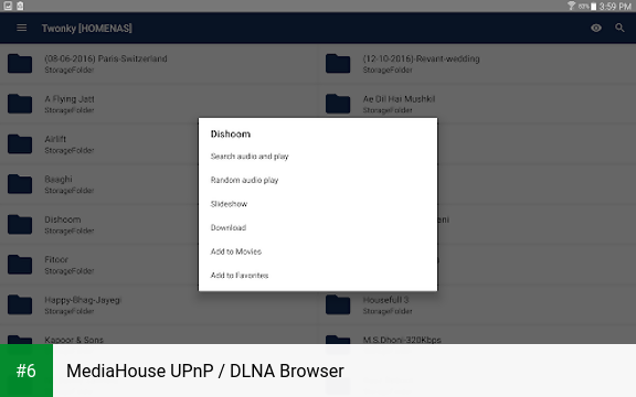 MediaHouse UPnP / DLNA Browser apk screenshot 6