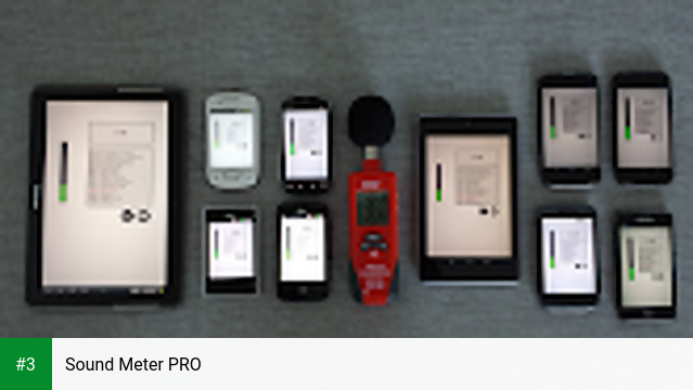 Sound Meter PRO app screenshot 3