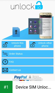 Device SIM Unlock phone app screenshot 1