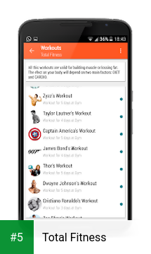 Total Fitness app screenshot 5