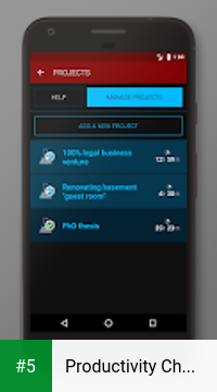 Productivity Challenge Timer app screenshot 5