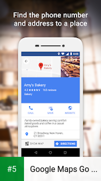 Google Maps Go - Directions, Traffic & Transit app screenshot 5