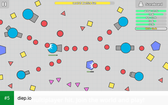 diep.io app screenshot 5