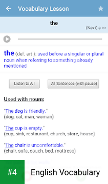 English Vocabulary apk screenshot 4