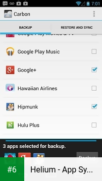 Helium - App Sync and Backup apk screenshot 6