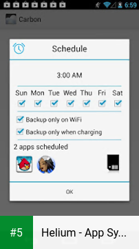 Helium - App Sync and Backup app screenshot 5