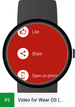 Video for Wear OS (Android Wear) & YouTube app screenshot 5