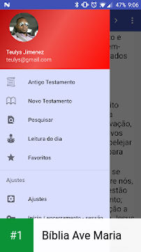 Bíblia Ave Maria app screenshot 1