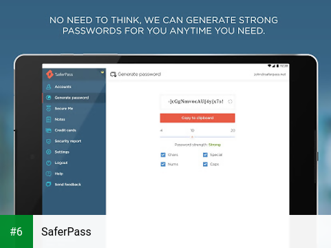 SaferPass apk screenshot 6