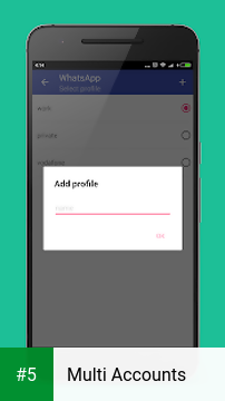 Multi Accounts app screenshot 5