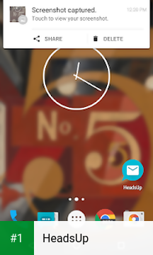 HeadsUp app screenshot 1