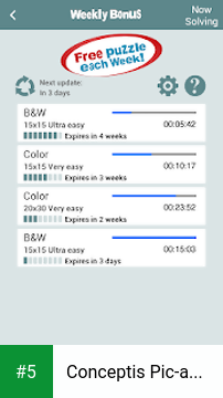 Conceptis Pic-a-Pix app screenshot 5