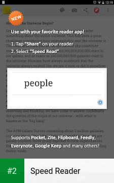 Speed Reader apk screenshot 2